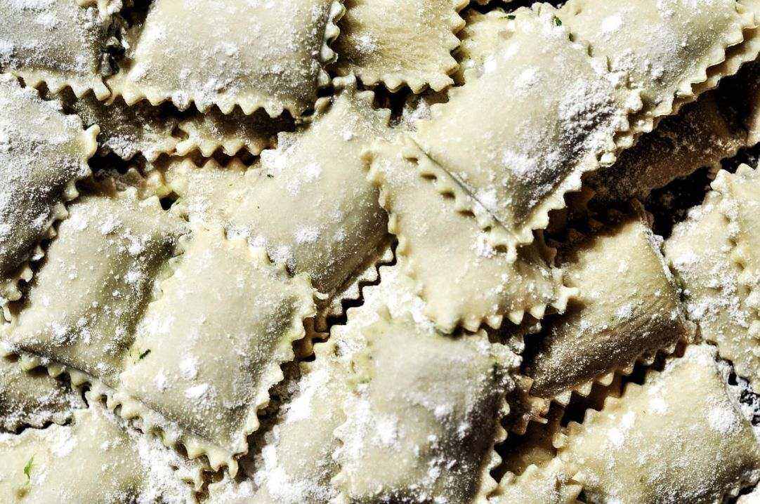 Assorted wedding menu dishes